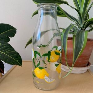 Vintage Lemon Vase